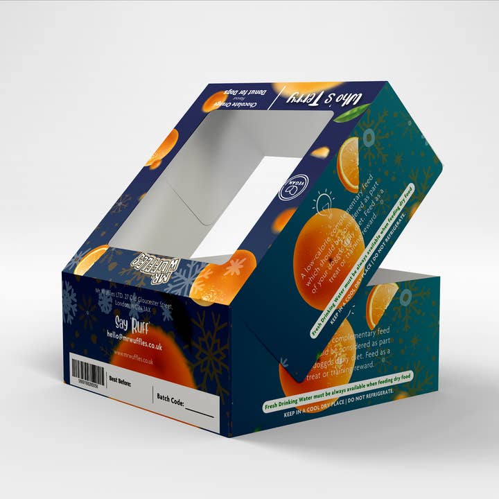 MR WUFFles - Vendita all'ingrosso Snack - Cani - Chi è Terry Ciambella al cioccolato e arancia per cani | Snack vegano per cani2