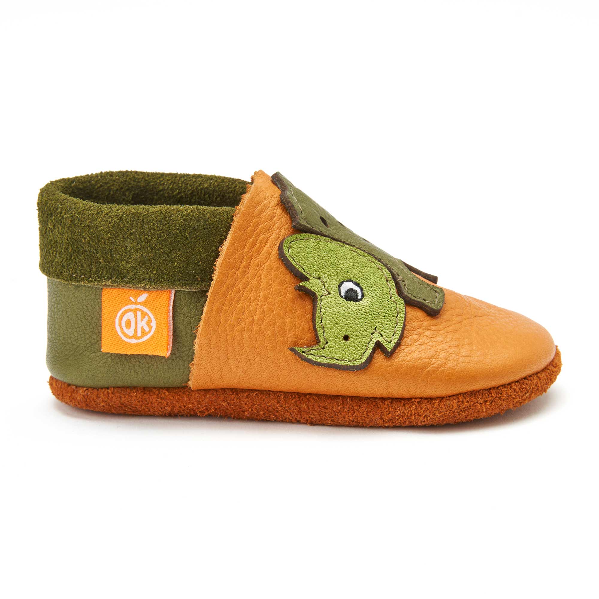 Orangenkinder® - Wholesale Pantoffels - Kinderen - Trixie the Triceratops kinderpantoffels1