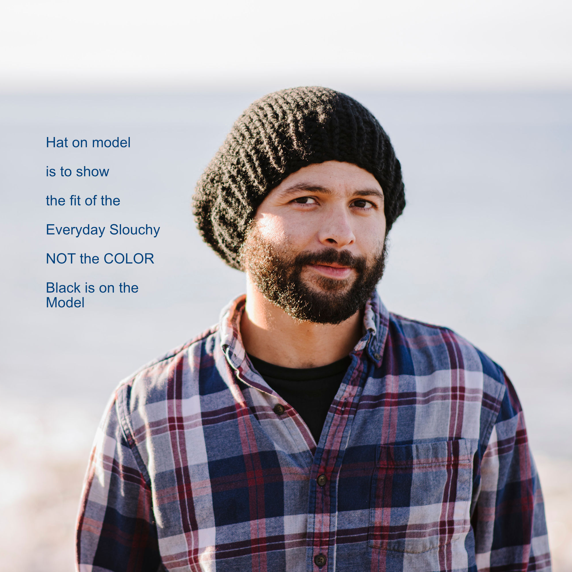 Knit Witts Global – Gorro - Mulher por atacado – Gorro Quotidiano Slouchy | 100% Lã Merino | Castanho2