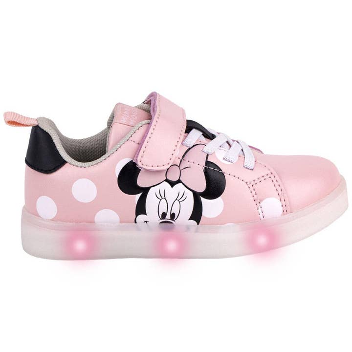 Chaussures pour enfants lumineuses à LED Disney Minnie Mouse pour la vente par Evidence