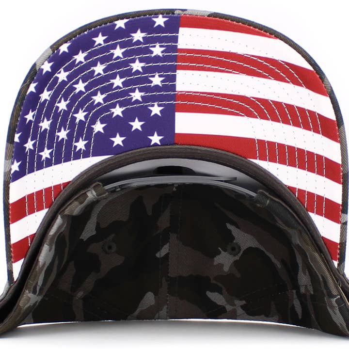 KBETHOS - Wholesale Baseball Cap - Unisex - Flag Patch Underbrim Ballcap7