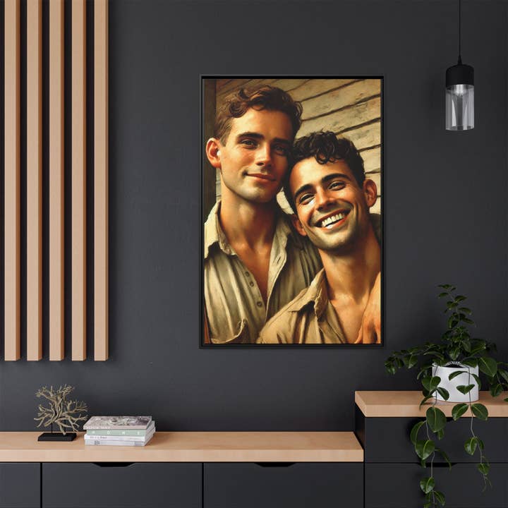 Walt & Pete - Wholesale Art Print - Missing Art Studies - Grant 01017