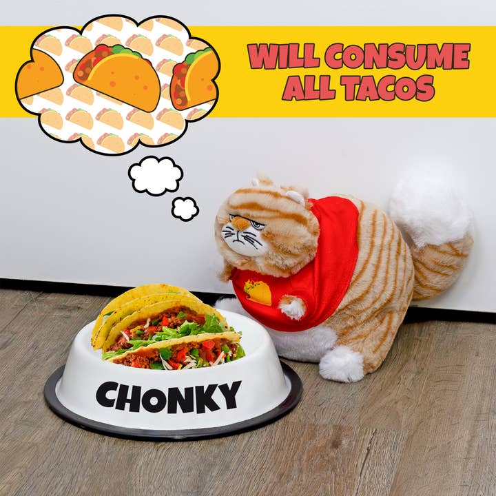 Kurated Korner - Wholesale Stuffed/plush toy – Kids & baby - Attatoy Chonky Kitten Weighted Plush2