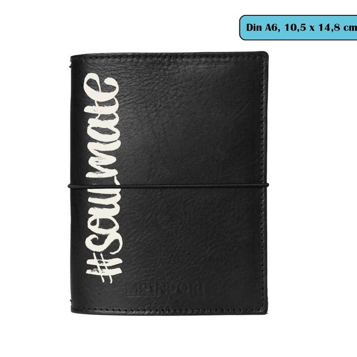 MoinDori Hamburg - Wholesale Journal Cover - DIN A6 BUJO cover “ArtLEIC” edition 2021 - classic black