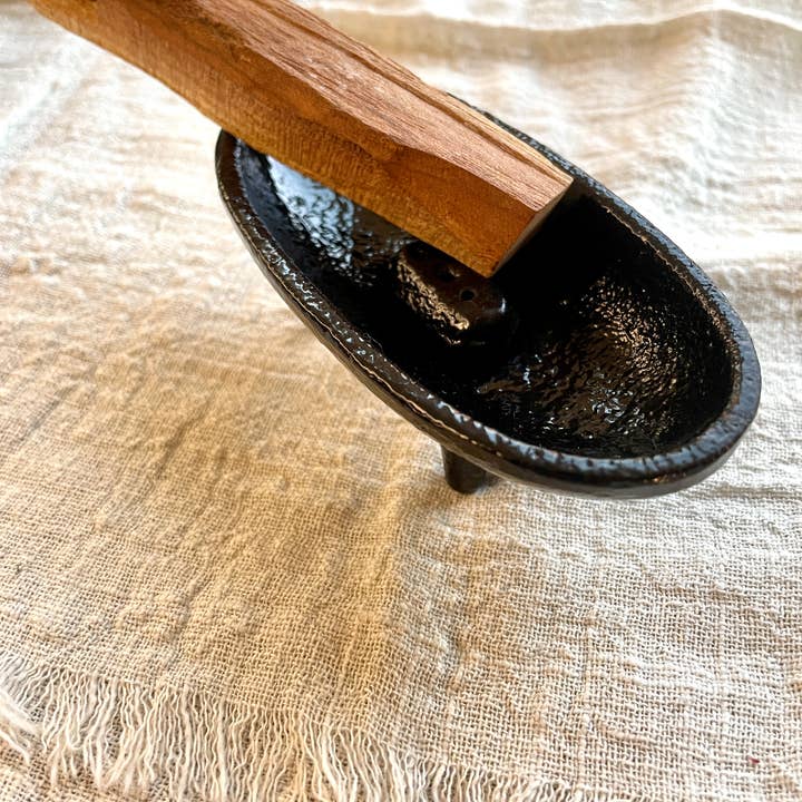 Indie South - Wholesale Incense Holder - Cast Iron Incense Burner for Stick, Cone or Resin Incense