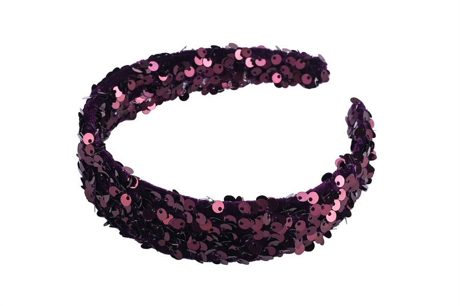 Nima Accessories Inc - Vendita all'ingrosso Fascia per capelli - Donna - Cerchietto da donna alla moda con paillettes7