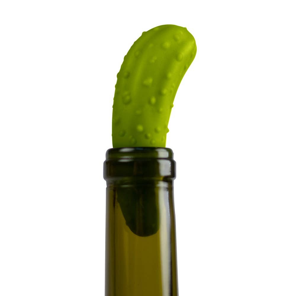 Fred & Friends - Wholesale Wine Stopper - Pickled - Pickle Bottle Stopper2