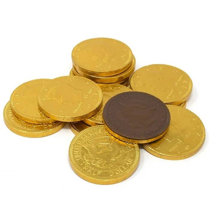 Fort Knox 1.5" Half Dollar Gold Coins (approx.1,820) - 20.86lb for wholesale by Royal Wholesale