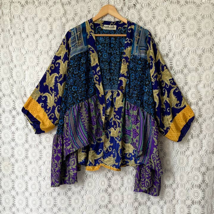 Kaohinani – wholesale Buttoned-down shirt – Women's – Sari Smock Shirt15