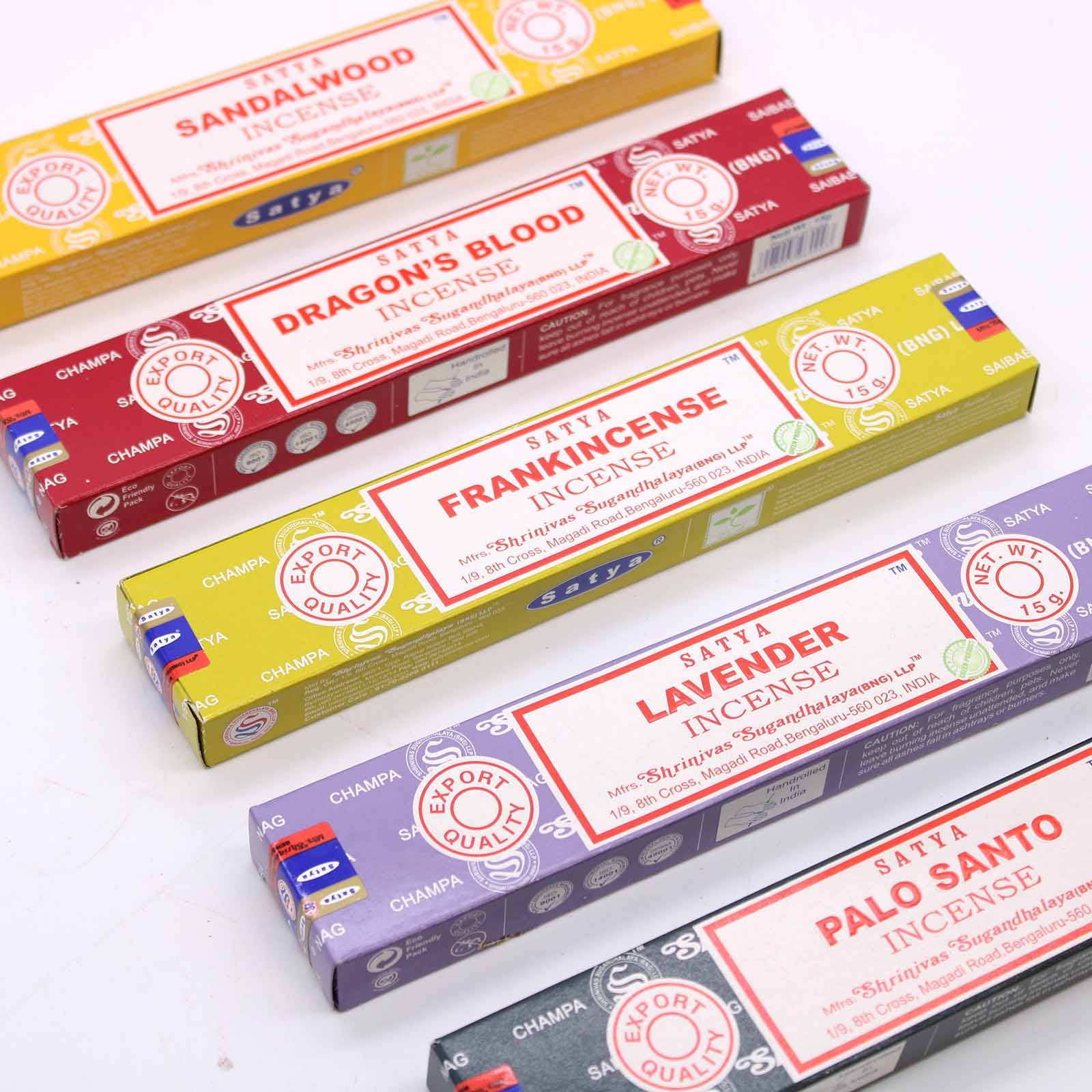 Ancient Wisdom – wholesale Incense – Satya Assorted Incense 15 gms in Display Box2
