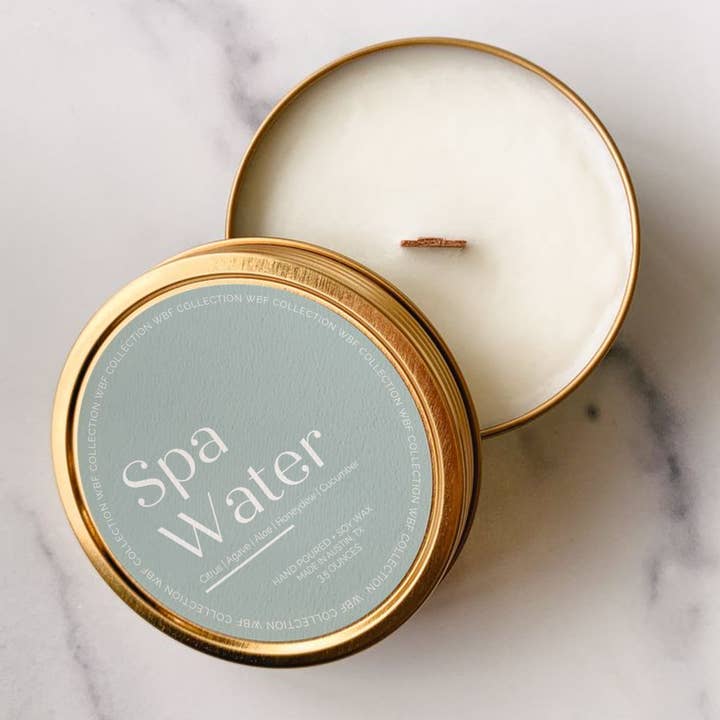 Travel Tins for wholesale by Walk By Faith Candles Co.