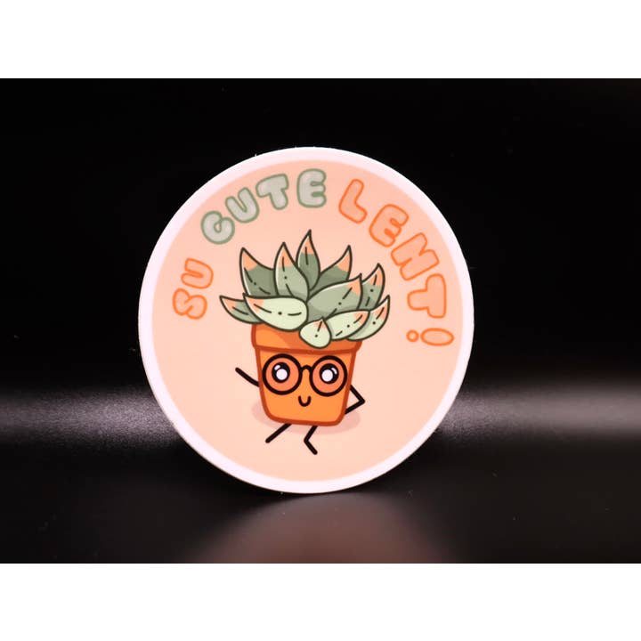 Succulent Cactus Sticker | Plant Sticker by VeestudioCo for wholesale by VeeStudioCo