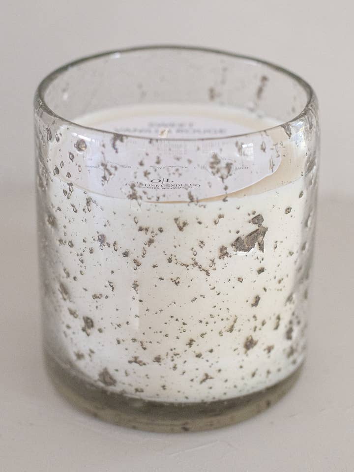 Bubble/Flecked Candle for wholesale by Old Line Candle Co