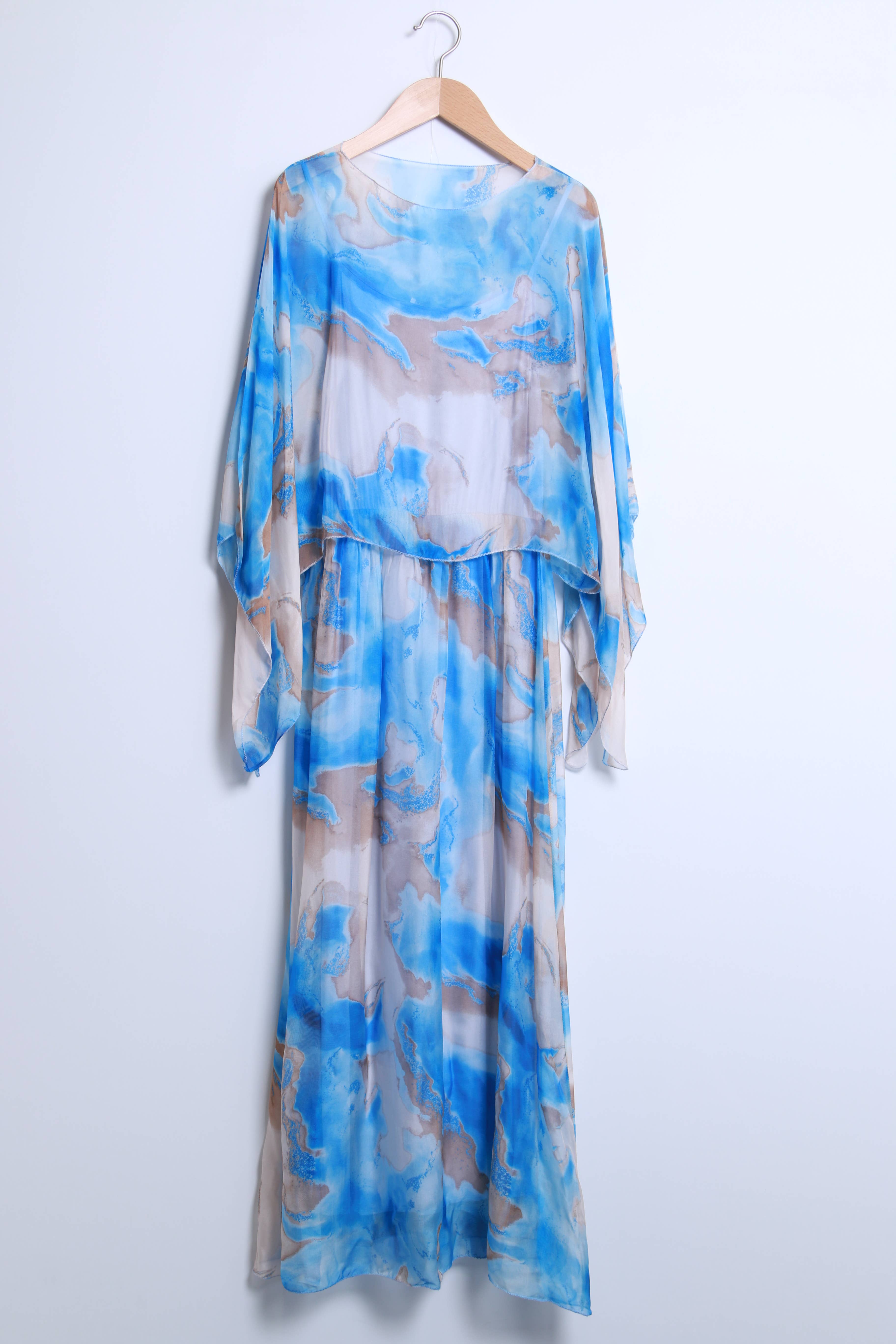 Shyloh - Wholesale Dress - Women's - 2-in-1 printed silk dress 3046822