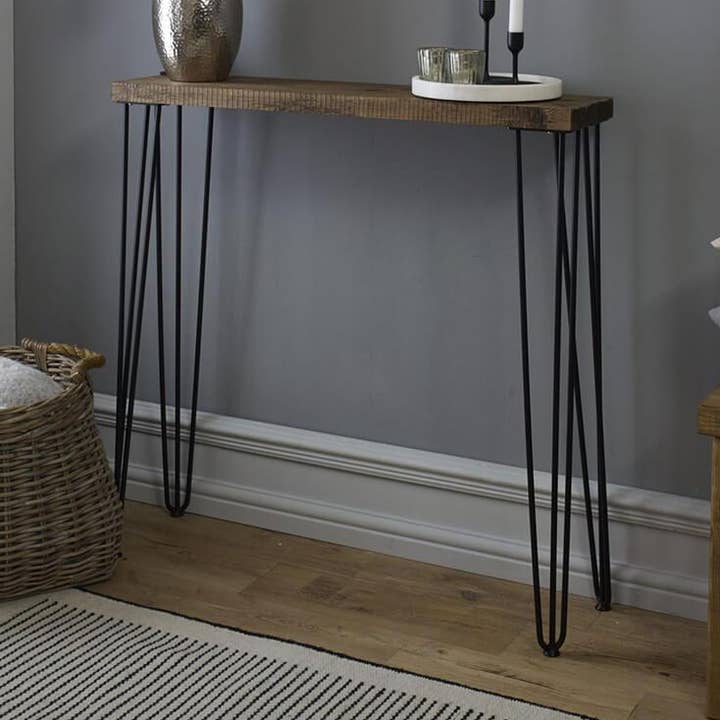 Rustic Console Table for wholesale by Off the Grain