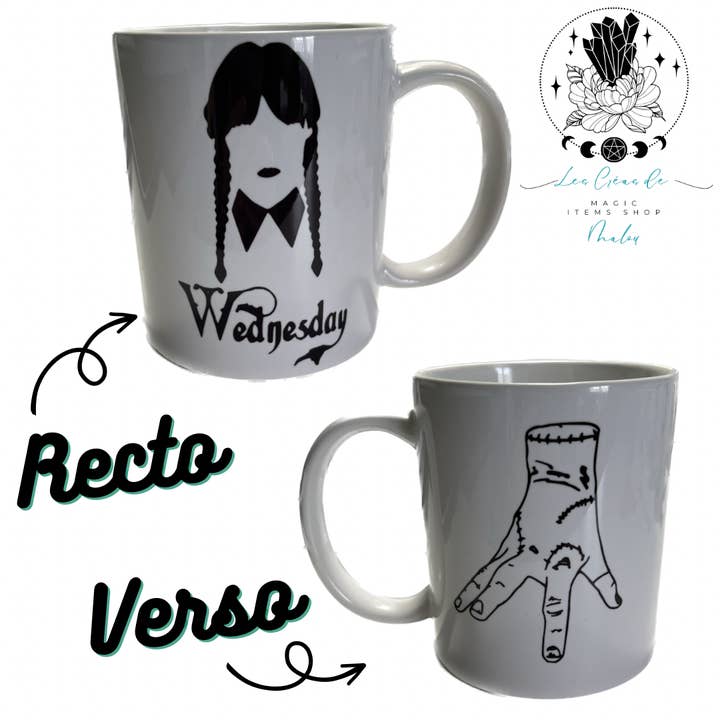 Tasse Adams Wednesday für den Großhandel von Les Créas de Malou