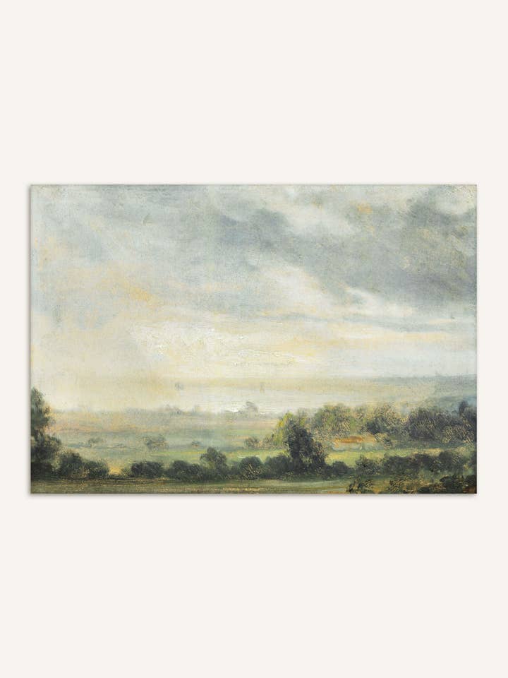 Udsigt over Elbdalen – Landskabskunsttryk for engroshandel hos Modern Antique Prints