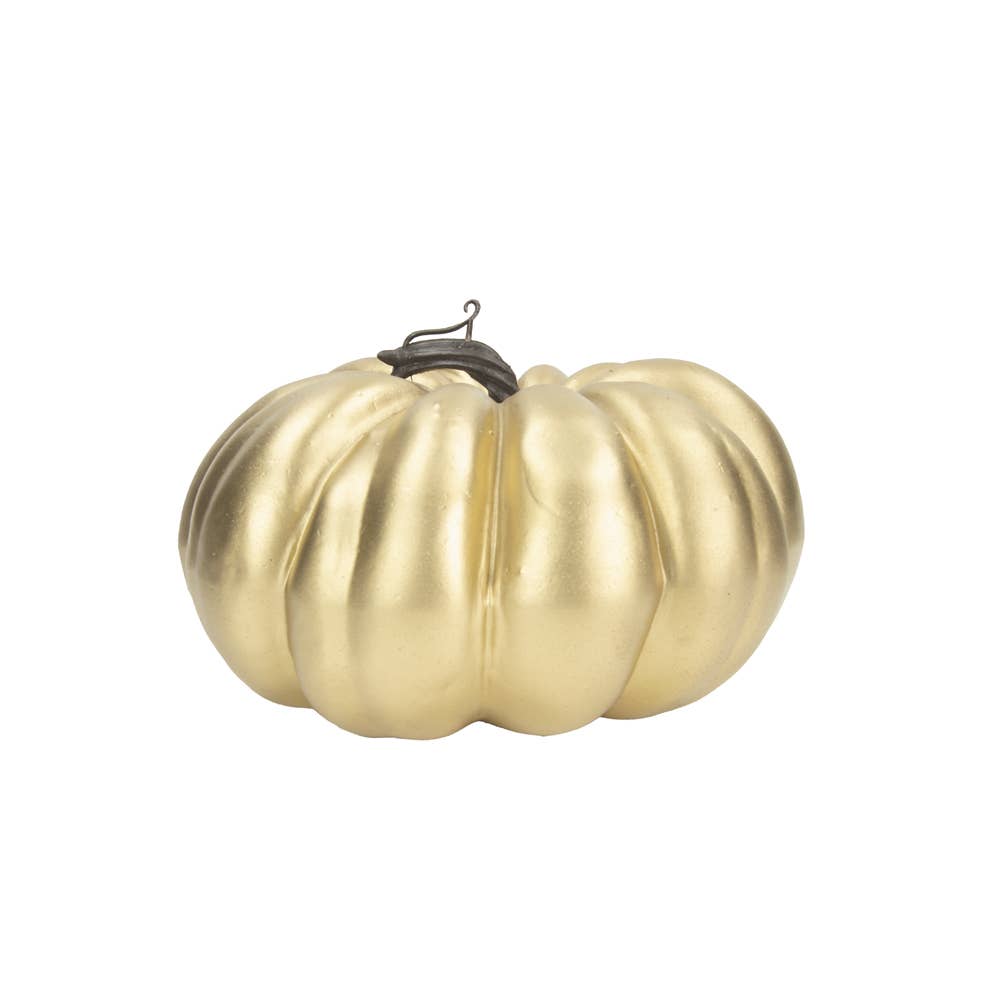 Tim&Puce Factory - Wholesale Decorative Tabletop Object - SMALL GOLDEN PUMPKIN0