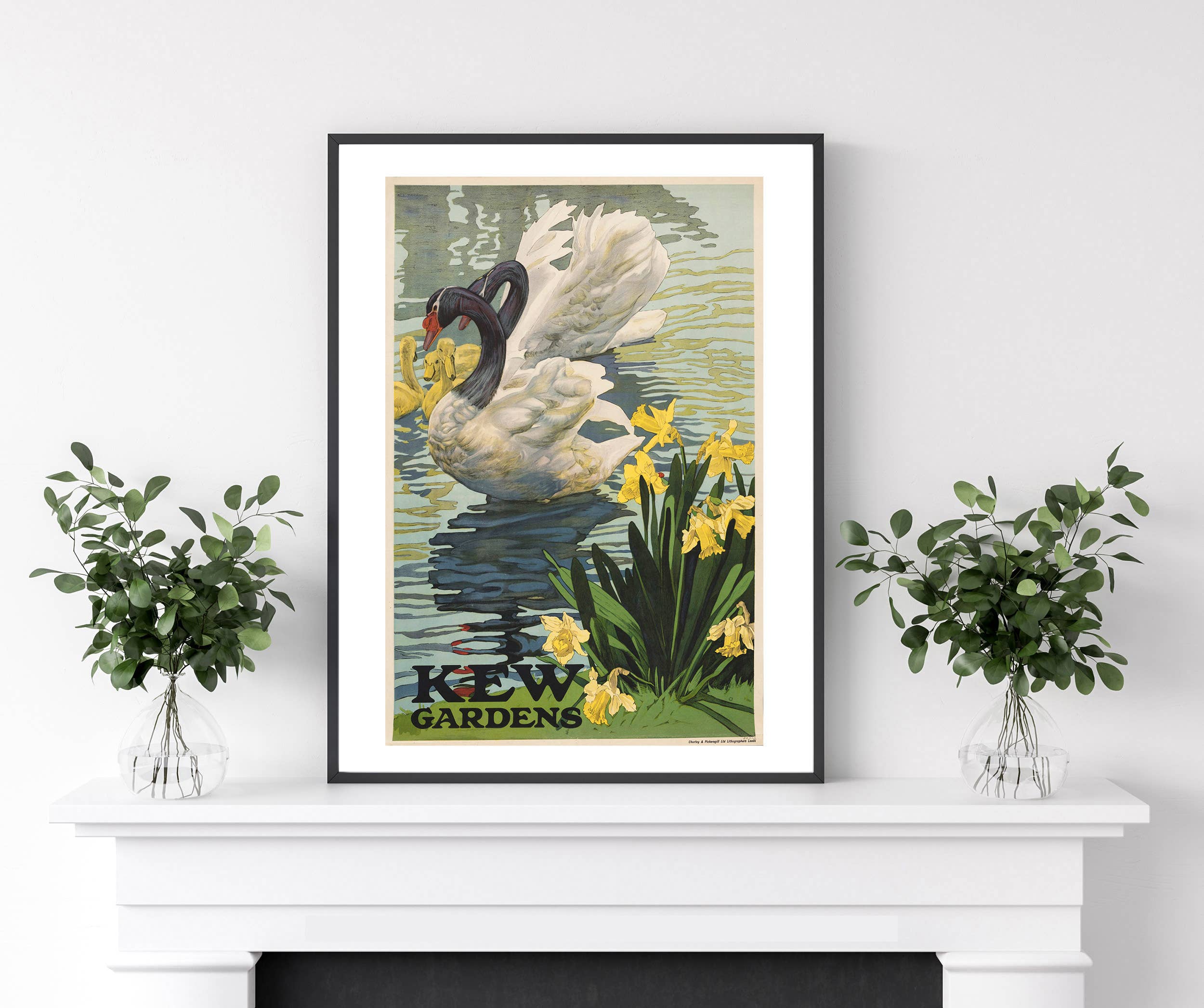 Go To Design - Wholesale Art Print - Fine art print Kew Gardens poster unframed wall art3