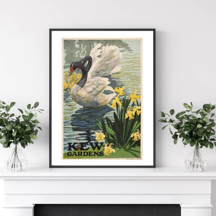 Go To Design - Wholesale Art Print - Fine art print Kew Gardens poster unframed wall art3