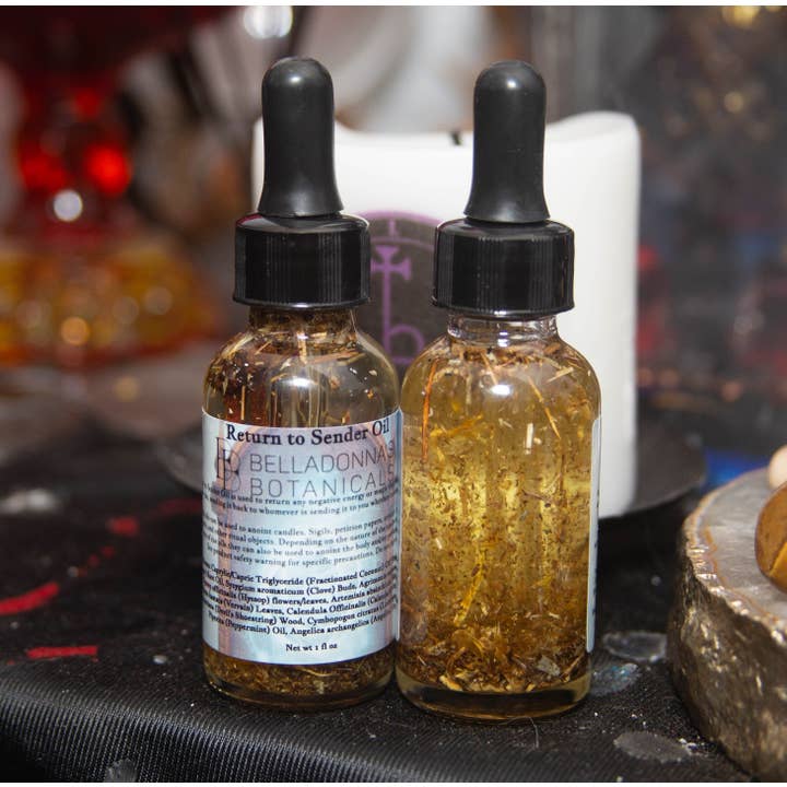 Belladonnas Botanicals - Wholesale Meditation Supplies - Return to Sender Ritual Oil