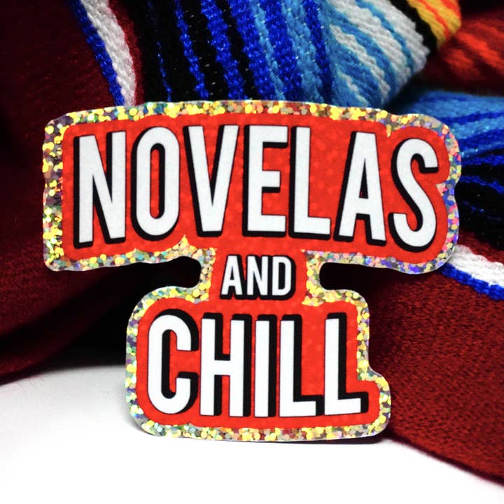 PARTIMEWORKS - Wholesale Sticker - Novelas and Chill 3" Sticker4