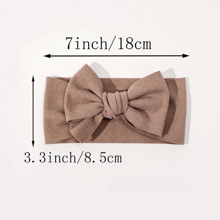 MyKids-USA® - Wholesale Fashion Headband - Baby - Elastic Baby Hairband with Solid Color Bow10