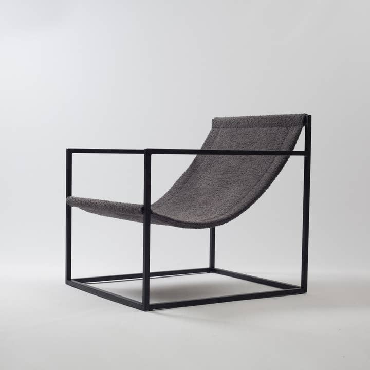 Fineroom Living - Wholesale Chair - Modern Lounge Sling Accent Steel Chair Minimalist Design12