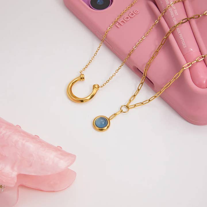 Interlocking Necklaces - Sold Separately for wholesale by Misgraceful