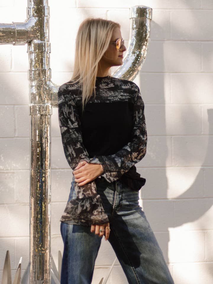 Sterling Kreek - Wholesale Blouse - Women's - Homestead Toile Top13