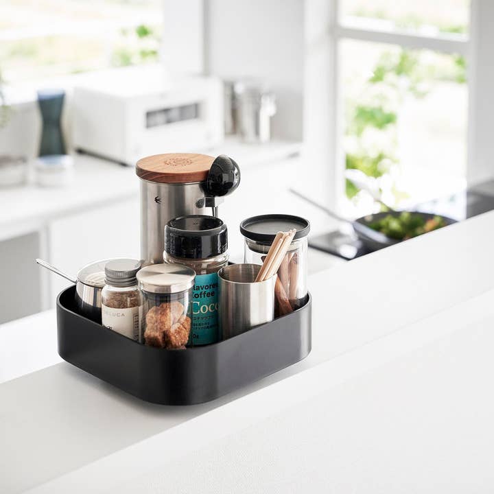 Yamazaki Home - Wholesale Lazy Susan - Rotating Storage Tray10