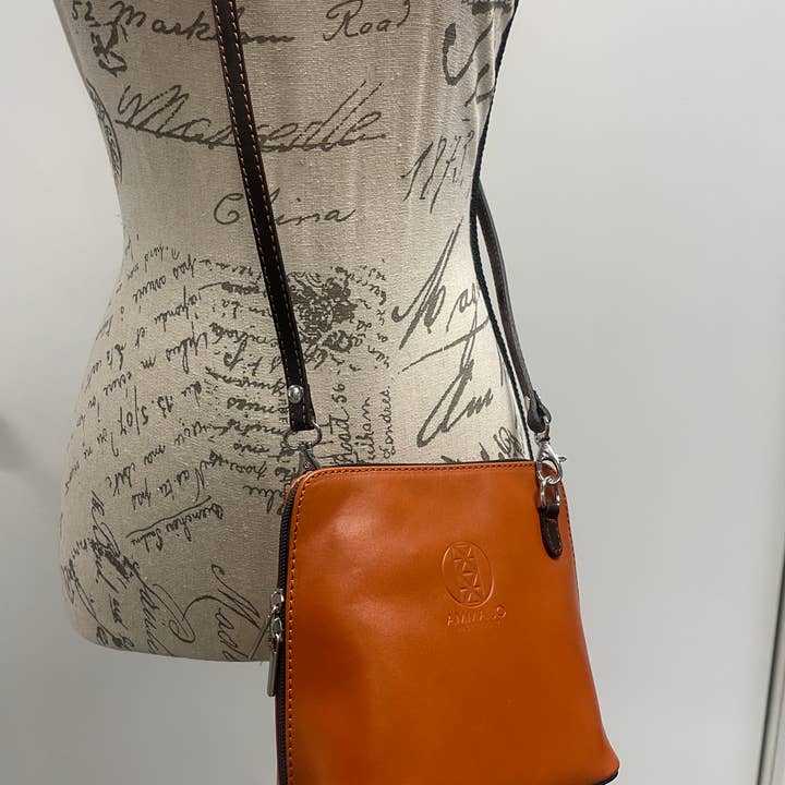 Italian Leather Crossbody (Laura Bag) for wholesale by AMMA JO