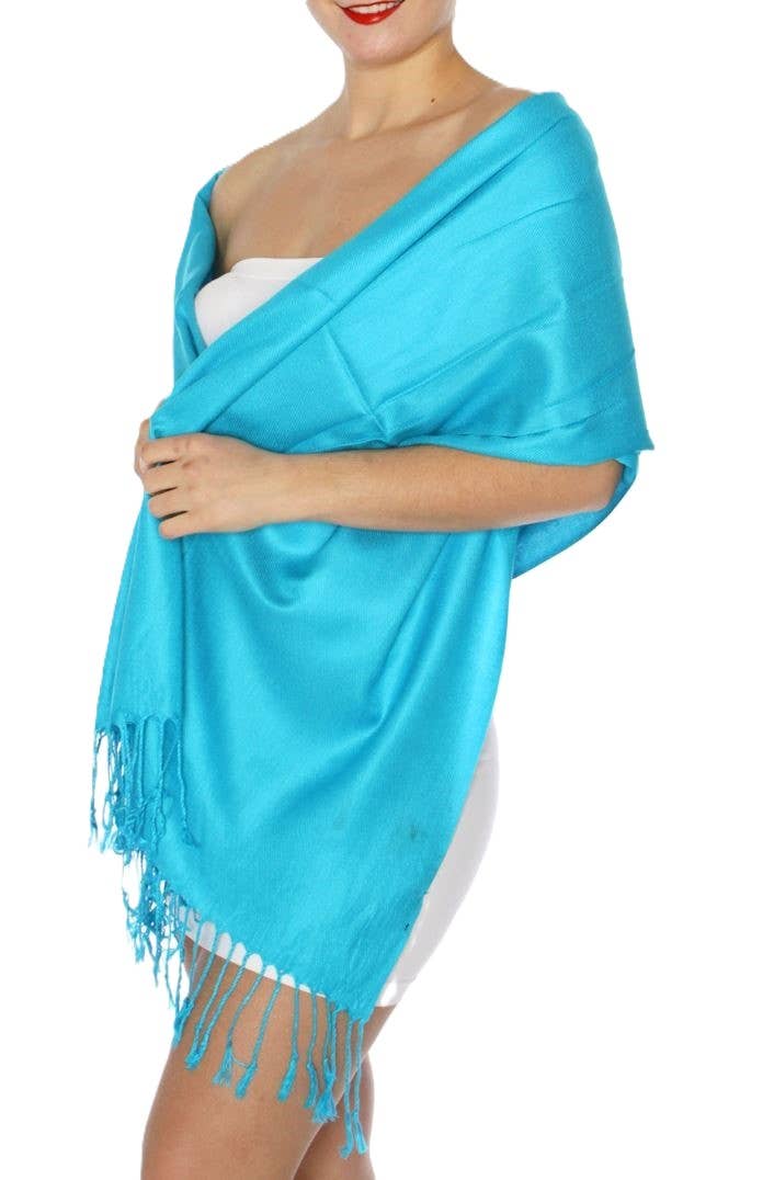 Lungta Imports – wholesale Scarf – Women's – Luxury Pashmina Shawl Scarf – Soft, Warm & Lightweight 6