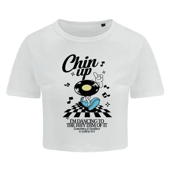 Day of the Moon – wholesale T-shirts med screentryck – Dam – Chin Up Crop1