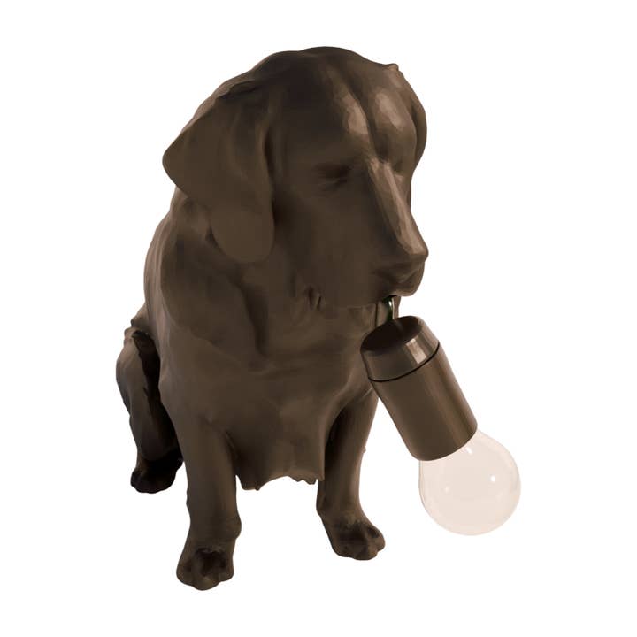 Fiastra Design - Wholesale Accent/Desk Lamp - Golden Retriever table lamp6