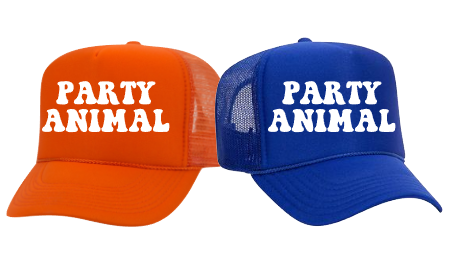 The Candy Collections - Wholesale Trucker Hat - Unisex - Party Animal spring break hat summer Crew Trucker0