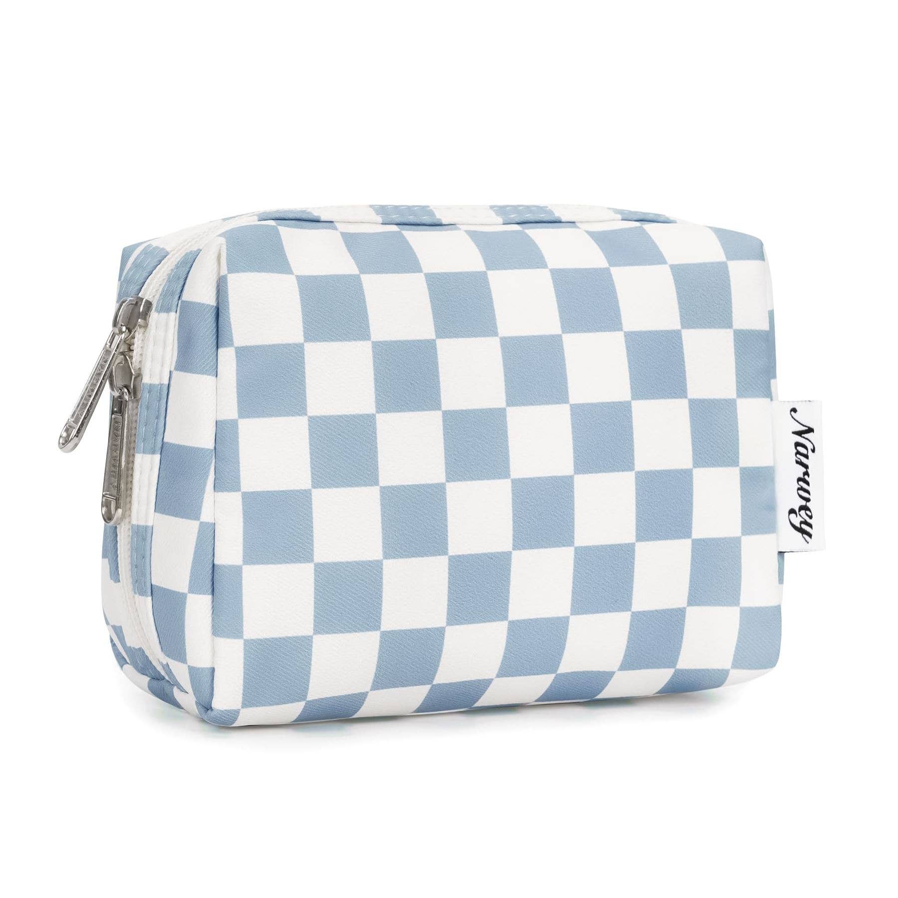 wandf - Wholesale Makeup/Cosmetic Bag - Checkered Makeup Bag Travel Cosmetic Bag Organizer Toiletry72