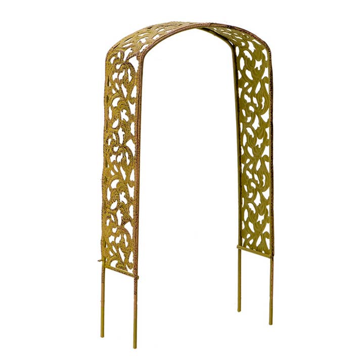 Pacific Trading - Wholesale Outdoor Ornament/Decor - Mini Fairy Garden Metal Arbor1