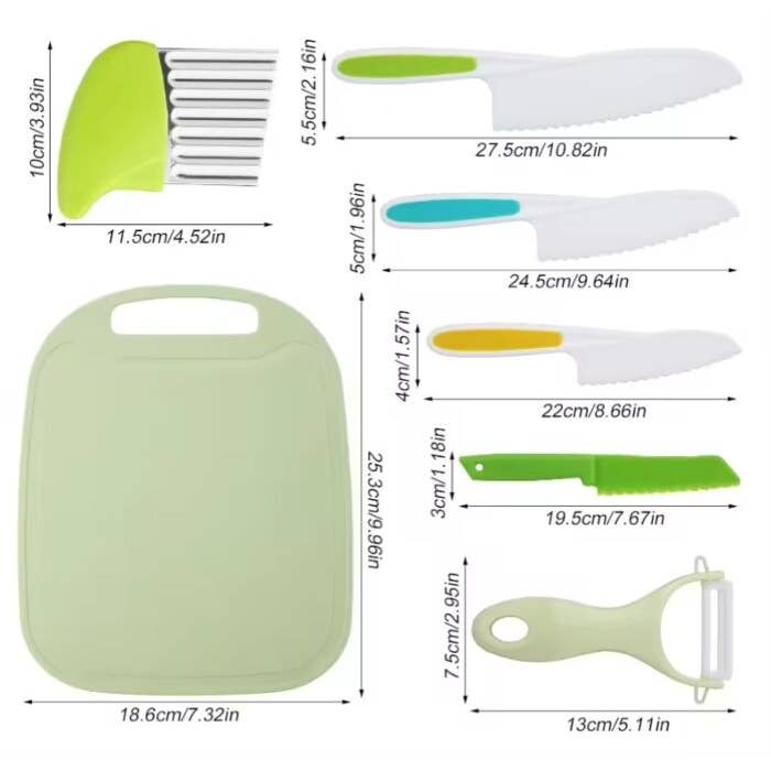 Clever Monsters - Wholesale Toy Set - Kids - Kids knife set for real cooking (29 pcs)4