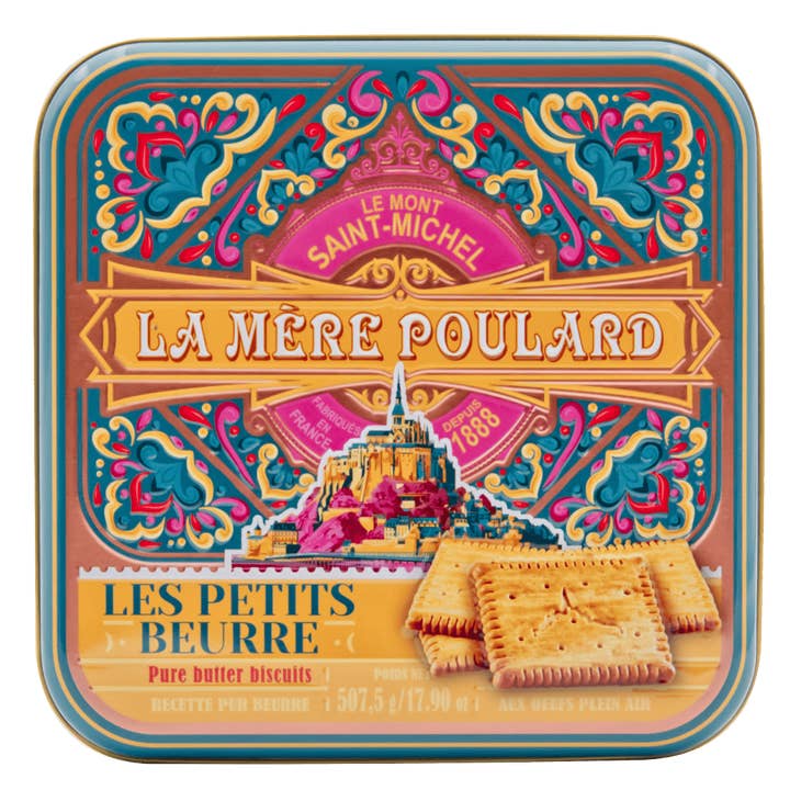 Biscuiterie La Mère Poulard - Wholesale Cookie - MYTHICAL BOX PETIT BEURRE 507.5G1