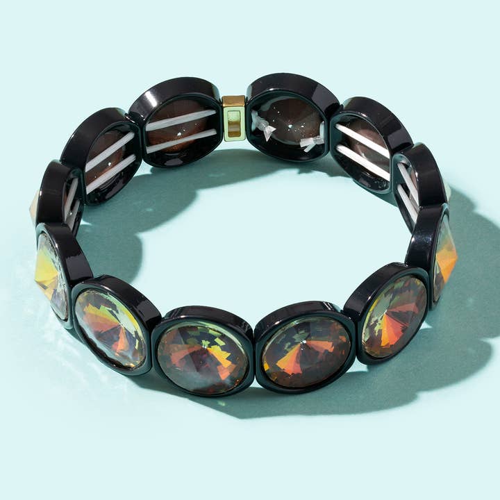 Taylor Elliott Designs - Wholesale Jewellery set - Enamel Stretch Bracelet - Asst Styles - Fall / Autumn Colors3