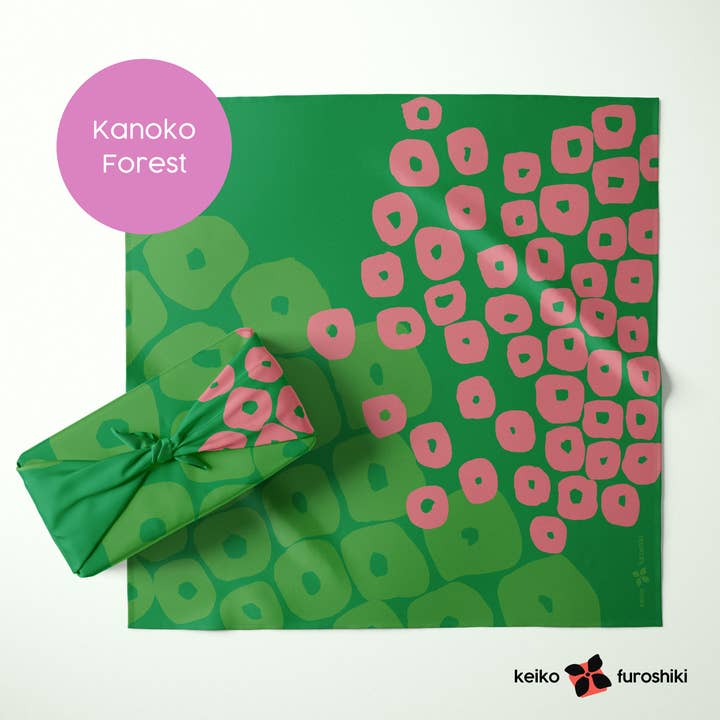 Keiko Furoshiki - Vendita all'ingrosso Carta da regalo in fogli - Panno da regalo giapponese in tessuto riutilizzabile Furoshiki4