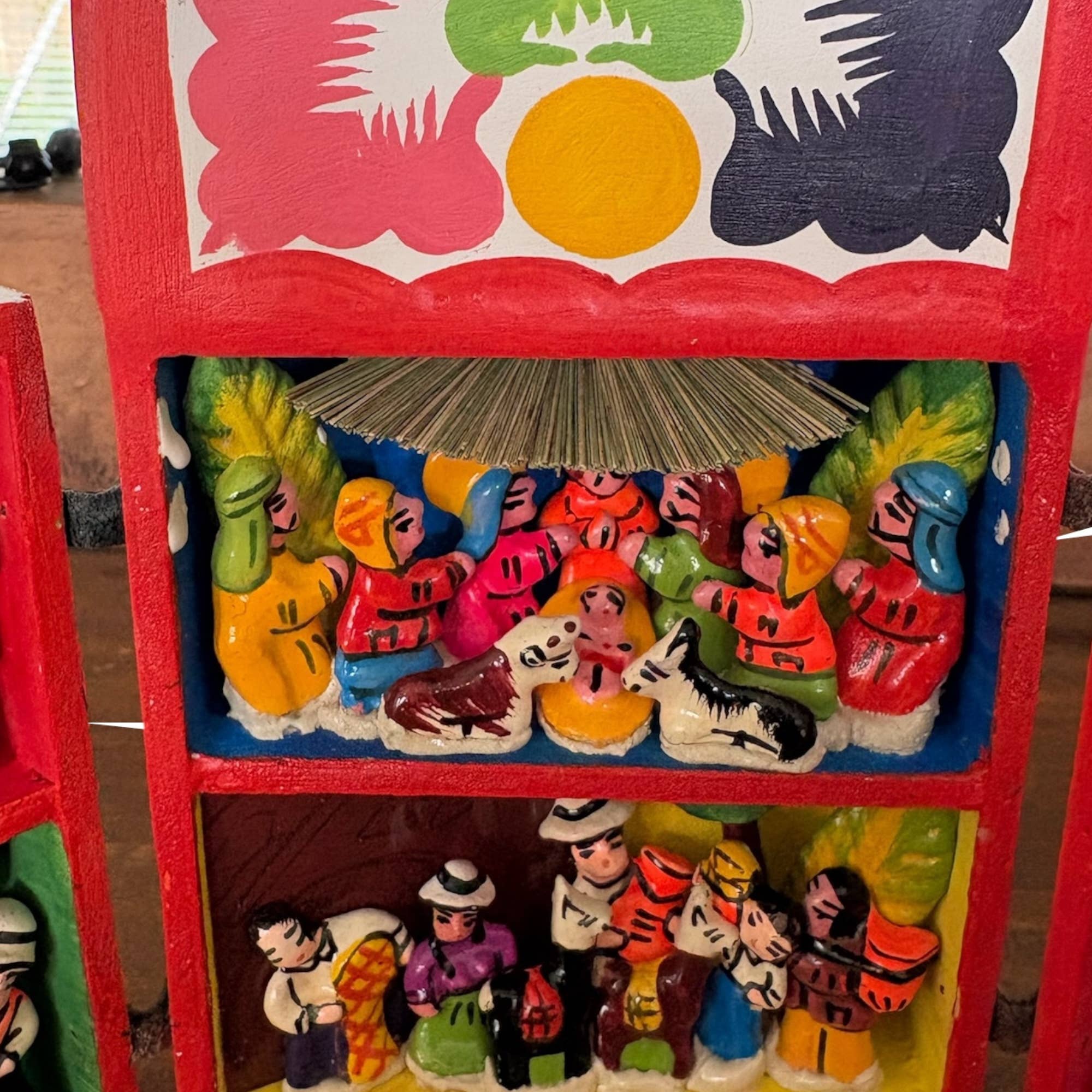 Zoe Artcrafts Corp. - Wholesale Decorative Figurine - Nativity Scene Retablos Christmas Indoor Decor Altarpiece 6