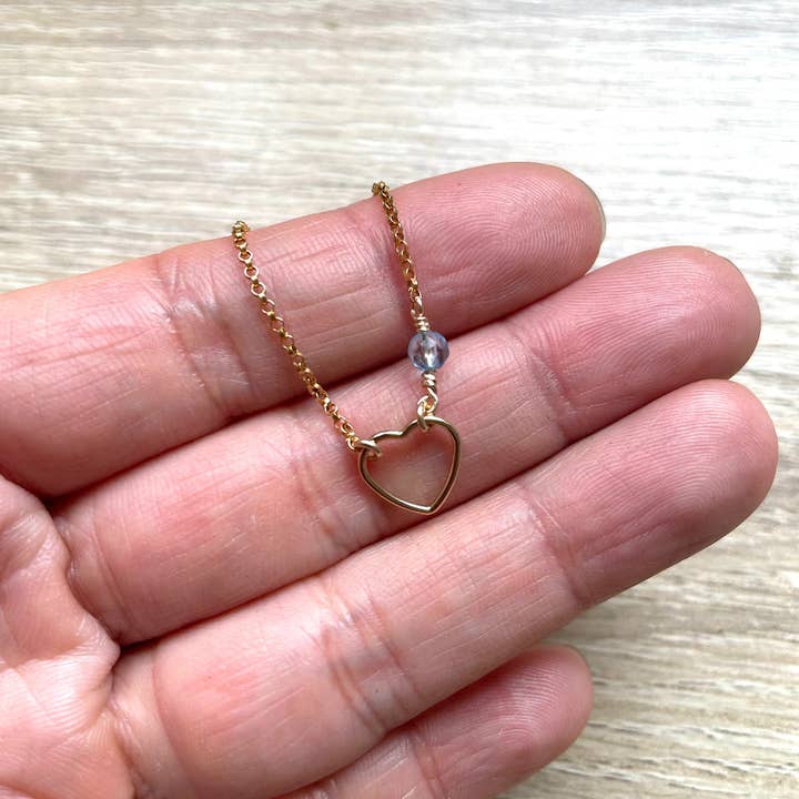 YSIE - Wholesale Bedelarmbandje - Geboortesteenarmband Mijn Hart14