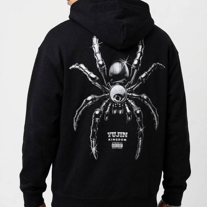 Spider Hoodie for wholesale by YUJIN CLOTHING