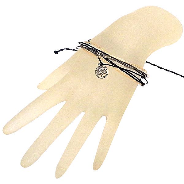 Pichincha - Wholesale Charm/Dangle Bracelet - Metal Charm Multi Strand String Pull Tie Bracelet17