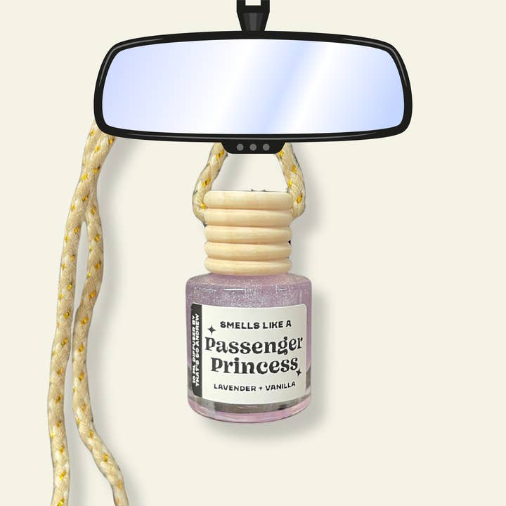 Difusor de Carro Passenger Princess | Ambientador Duradouro e Livre de Toxinas por atacado de That’s So Andrew - Snarky Gifts & Cards