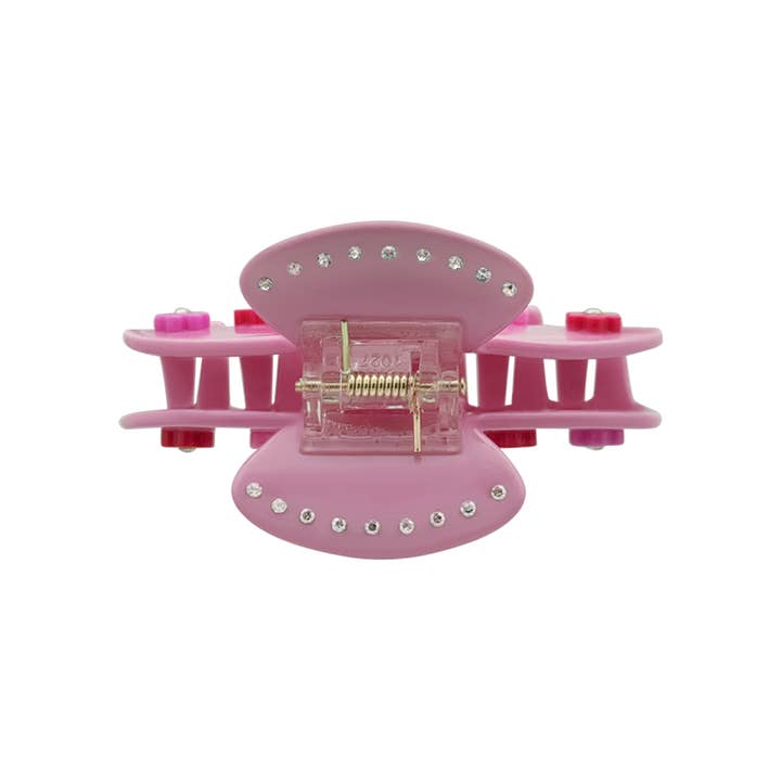 Clique Innovative Beverly Hills - Wholesale Hair Clip - Women's - Small Hairclip Flowers Blush1