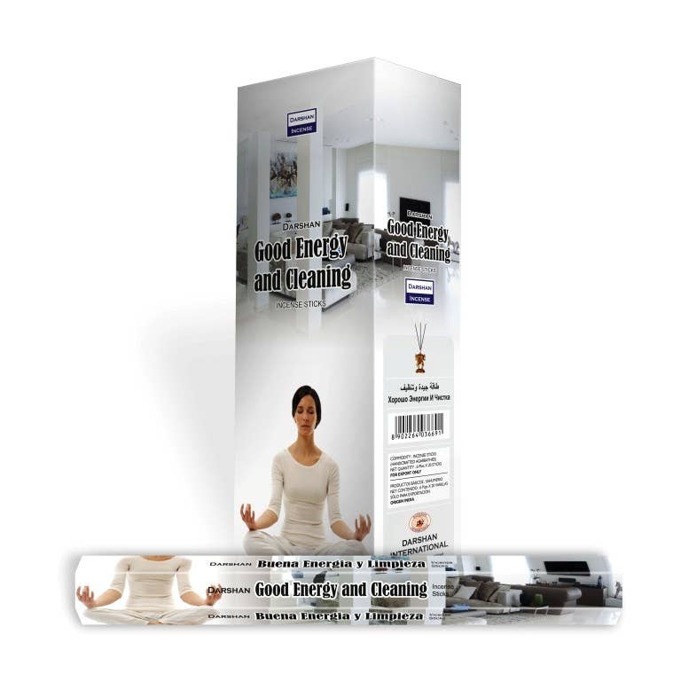 Green Tree - Wholesale Incense - Darshan Good Energy and Cleaning Hexa0