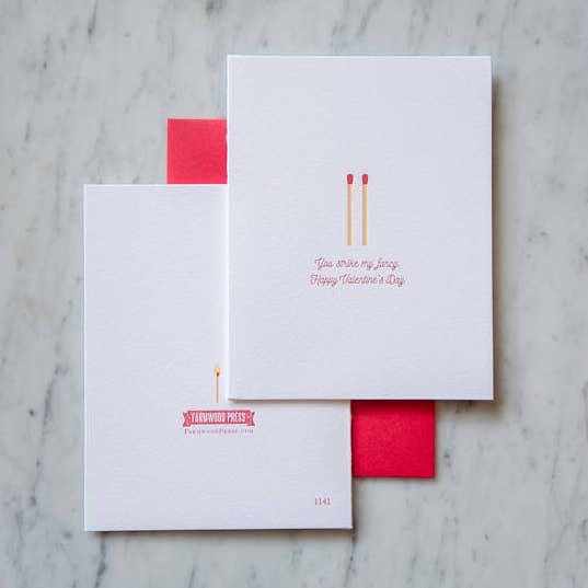 1141 - Strike Match Kärlek - Alla hjärtans för wholesale av Farmwood Press